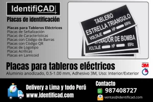Placas para Tableros Eléctricos
